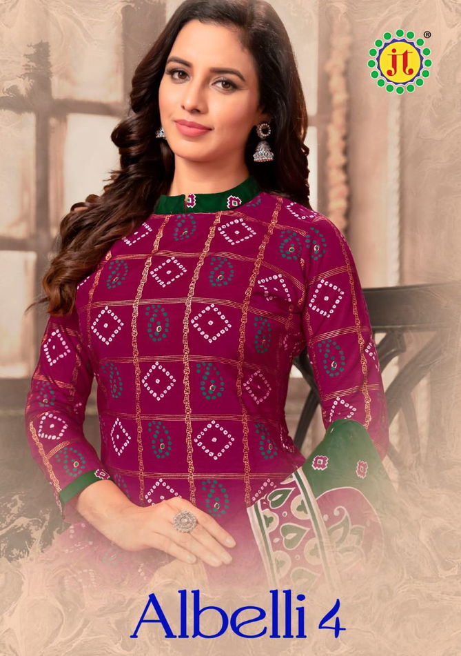 Jt Albelli 4 Daily Wear Wholesale Dress Material Collection